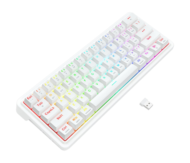 REDRAGON Draconic V2 K730W-RGB-PRO White - 1358043 - zdjęcie 5